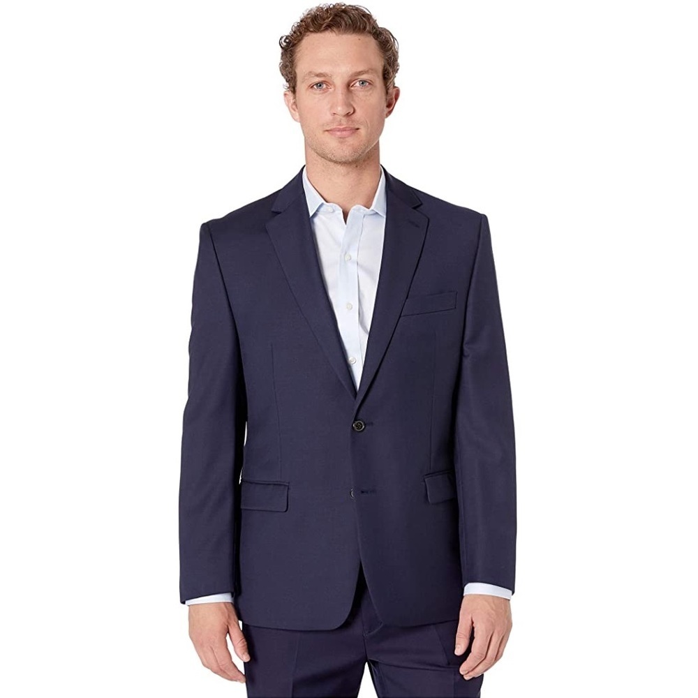 RALPH LAUREN classic navy blue suit